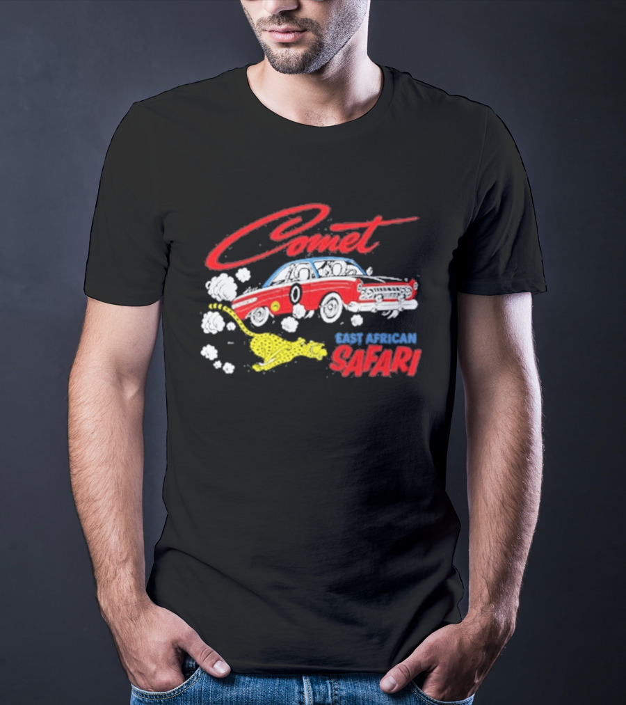 Comet East African Safari It's Always Sunny In Philadelphia Charlie Kelly T-Shirt