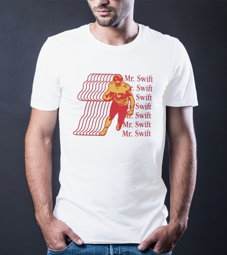 Mr. Swift 87 KC Chiefs Football 2026 T-Shirt