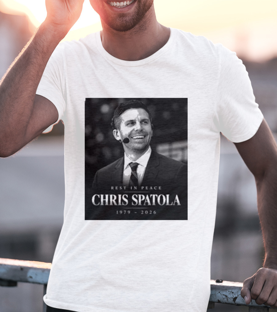 Rest In Peace Chris Spatola 1979 2026 ESPN T-Shirt