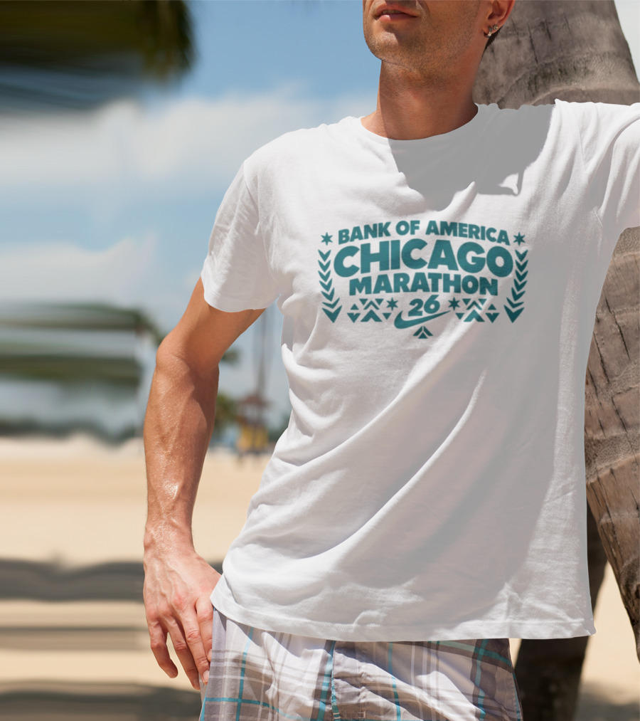 Bank Of America Chicago Marathon 26 Nike 2026 T-Shirt