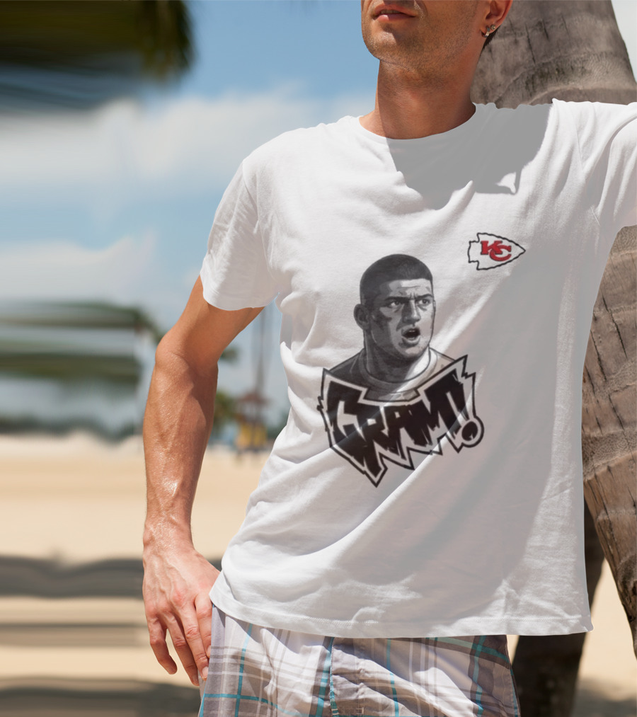 George Karlaftis GRM KC Chiefs Football Player T-Shirt