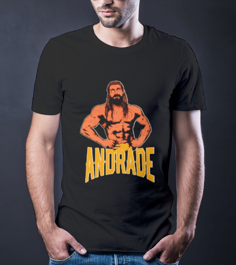 Andrade AEW Wrestling Lucha Libre Iconic Pose T-Shirt