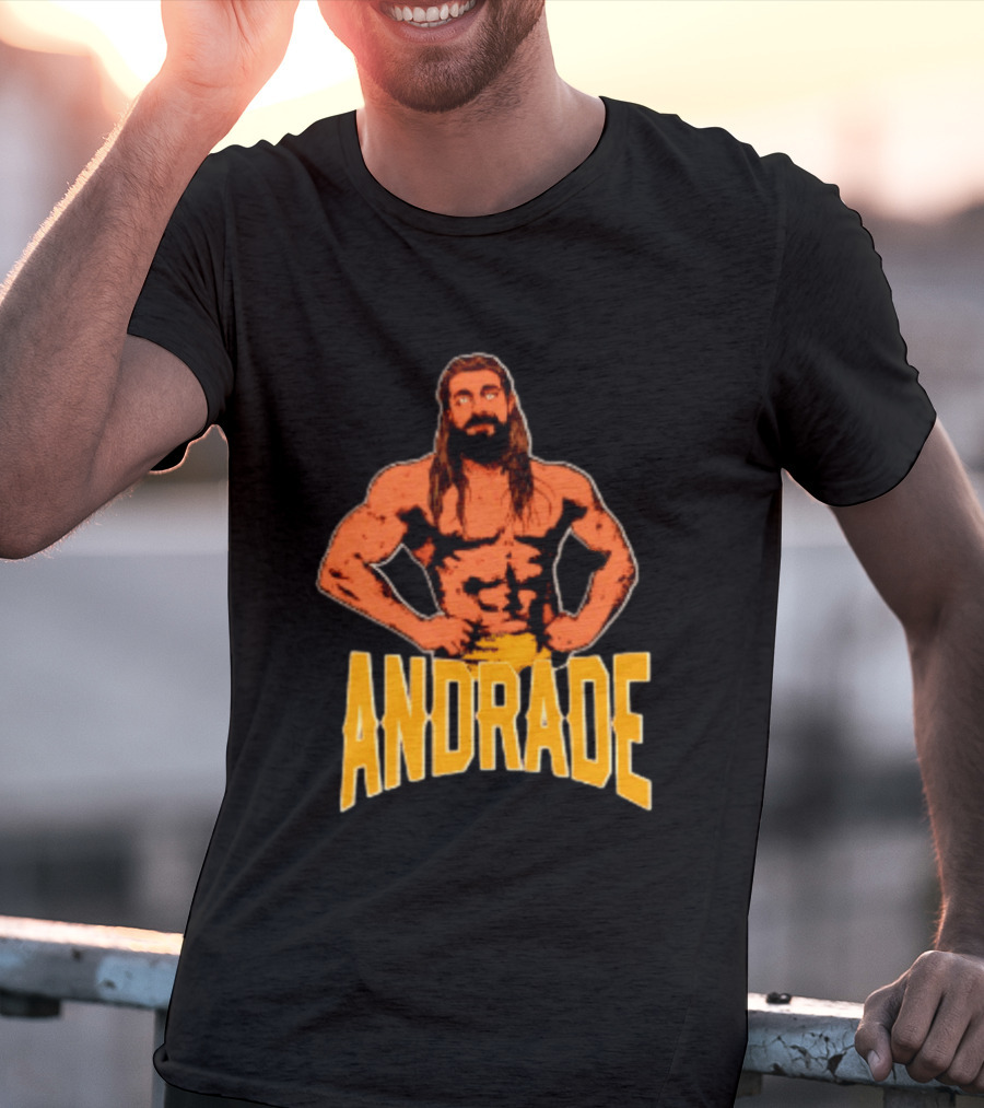 Andrade AEW Wrestling Lucha Libre Iconic Pose T-Shirt