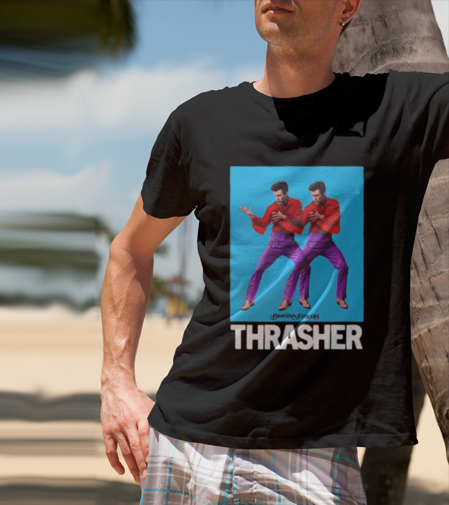 Brandon Flowers 2026 Thrasher Tour Double Vision T-Shirt