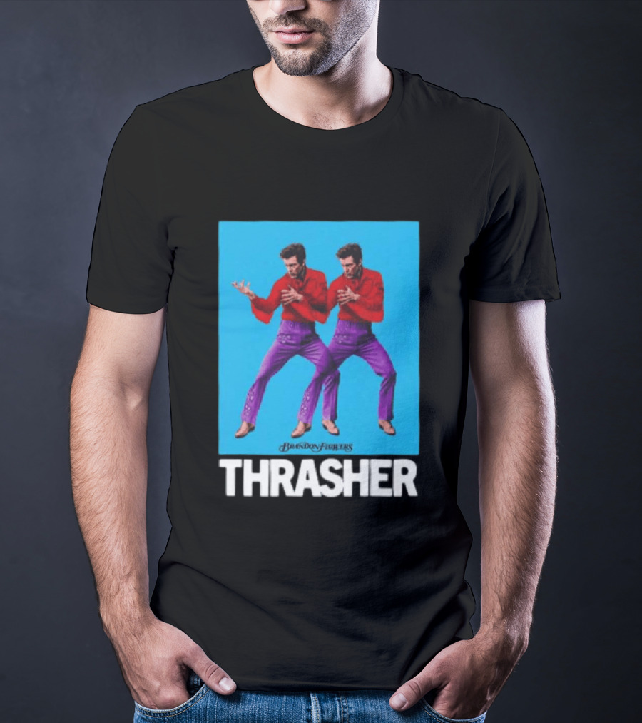 Brandon Flowers 2026 Thrasher Tour Double Vision T-Shirt