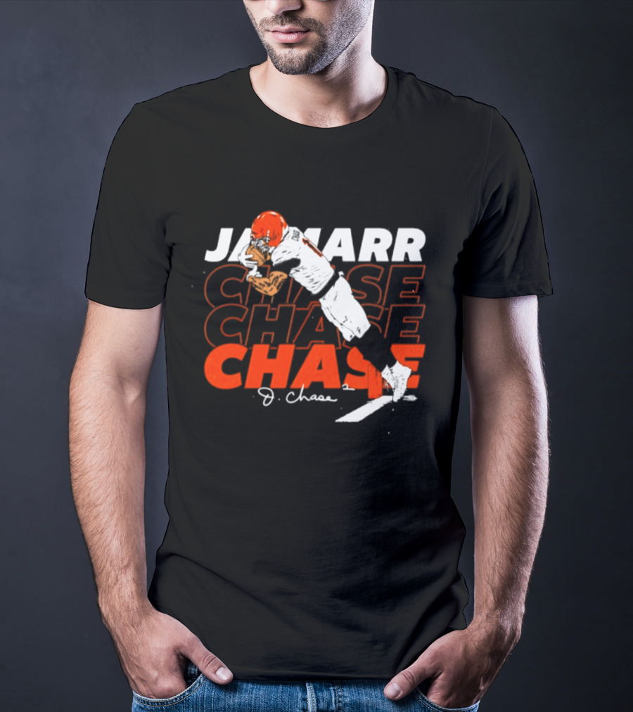 Ja'Marr Chase Cincinnati Bengals Football Player Chase J. Chase T-Shirt