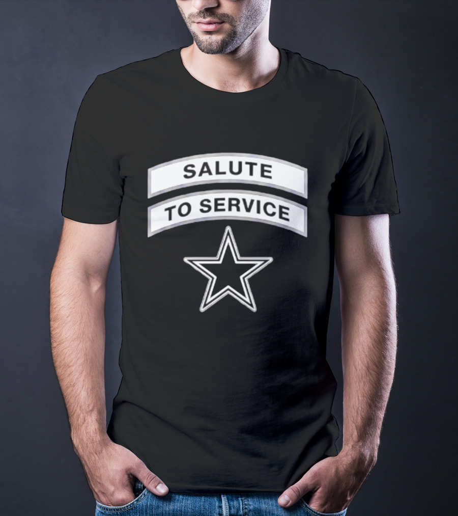 Dallas Cowboys Salute To Service Star 2026 T-Shirt