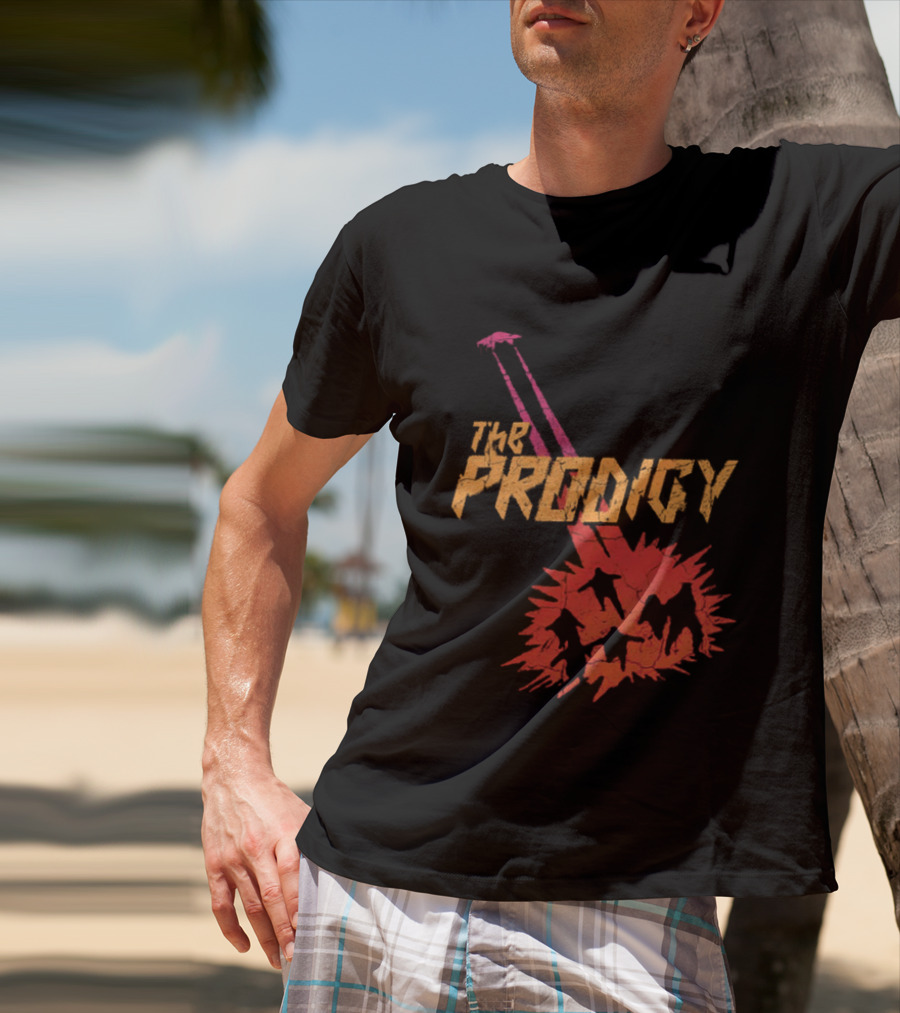 The Prodigy 2026 Tour Invaders UFO Explosion T-Shirt