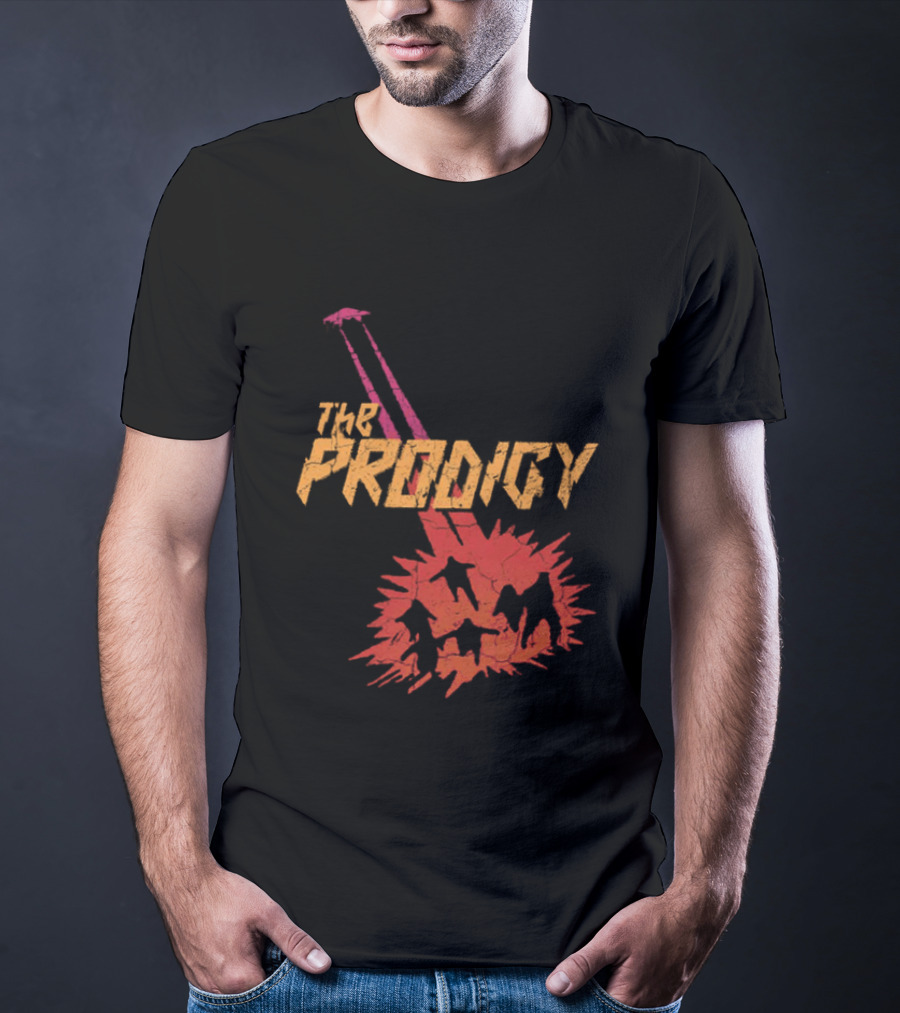 The Prodigy 2026 Tour Invaders UFO Explosion T-Shirt