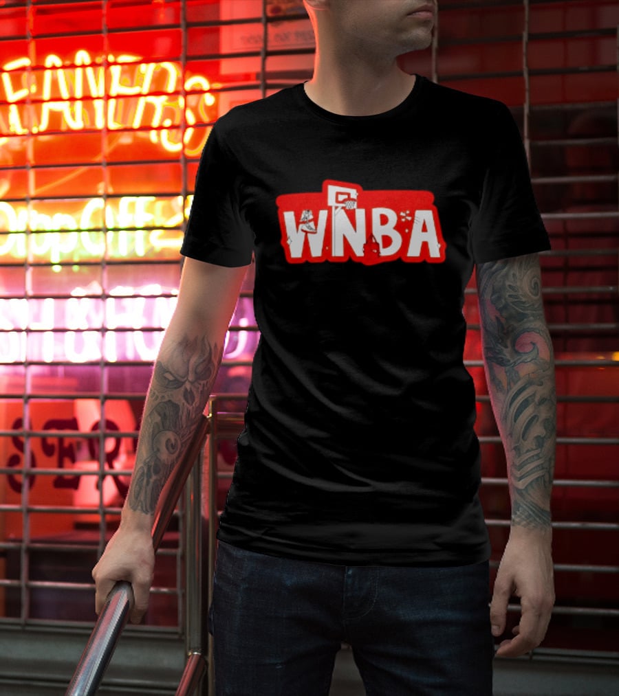 Thirty Years Of WNBA Basketball Hoops And Sneakers Celebration T-Shirt