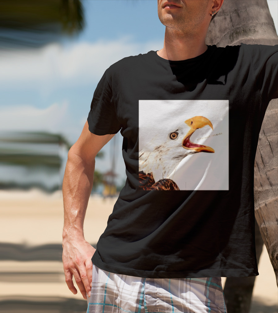 Democracy Forward Bald Eagle Patriotic T-Shirt