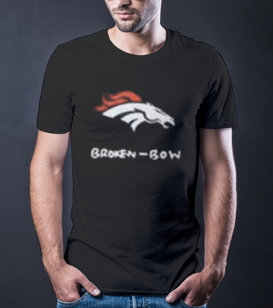 Denver Broncos Broken Bow 2026 Navy Pullover T-Shirt