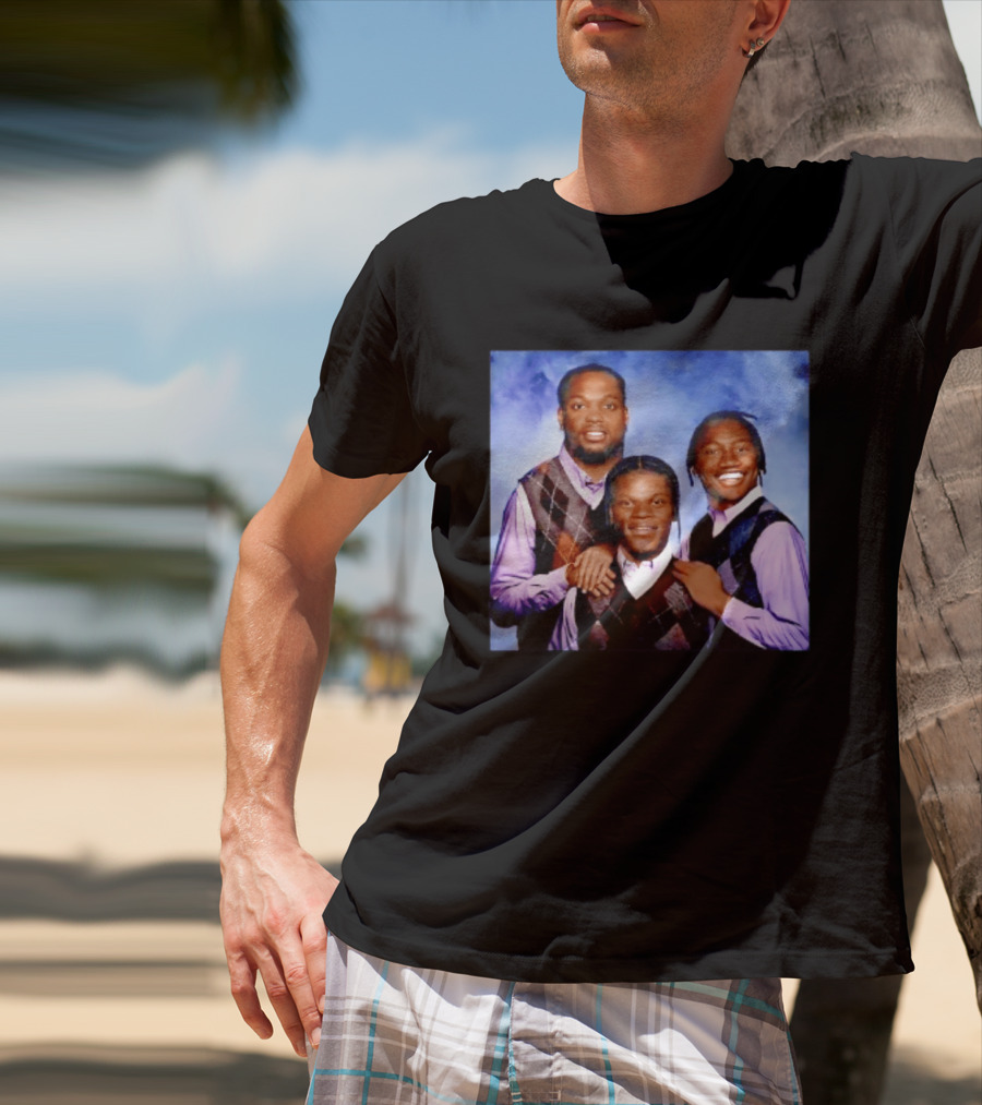 Derrick Henry Lamar Jackson Zay Flowers Baltimore Ravens Step Brothers T-Shirt