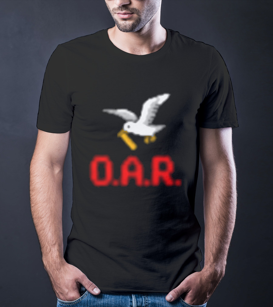 O.A.R. Vintage Seagull With Red T-Shirt