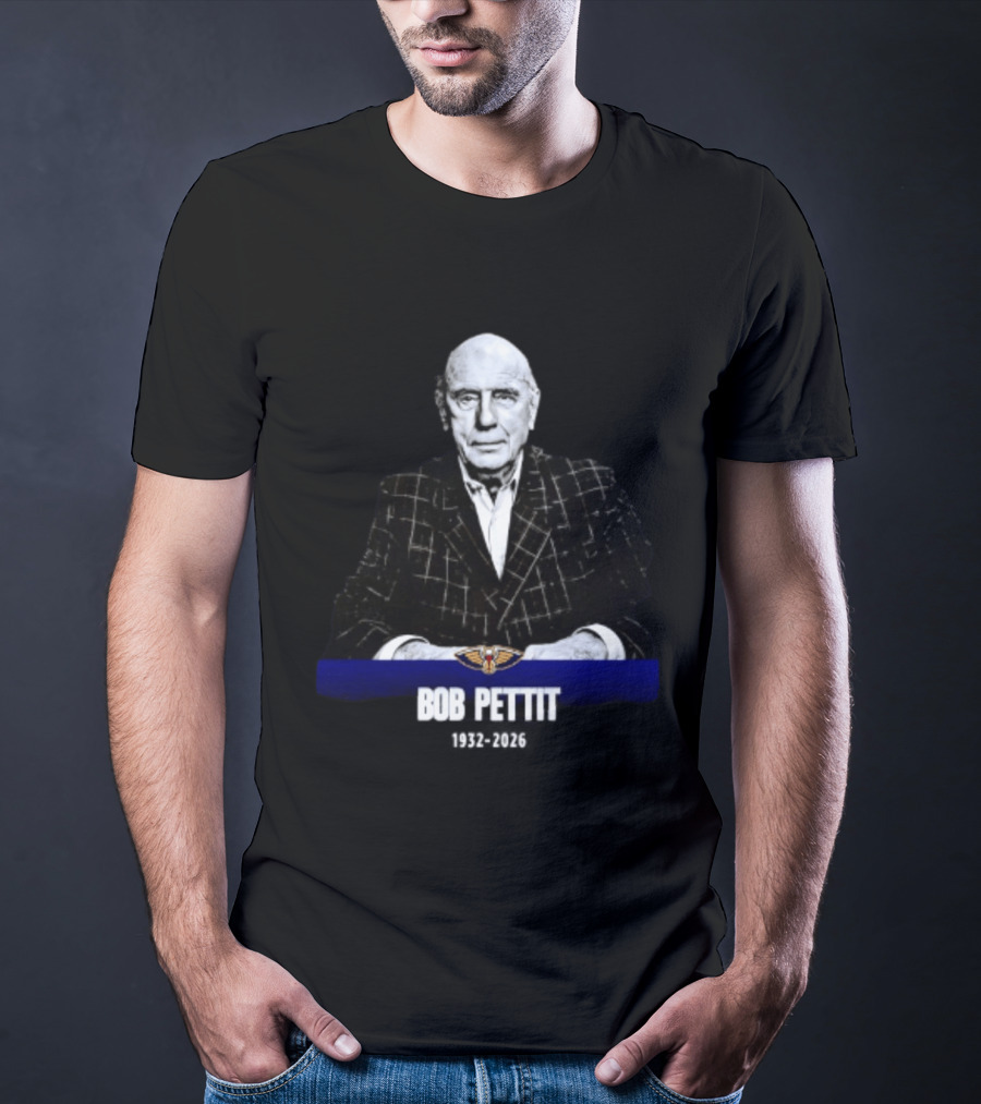 Bob Pettit 1932 2026 Pelicans T-Shirt