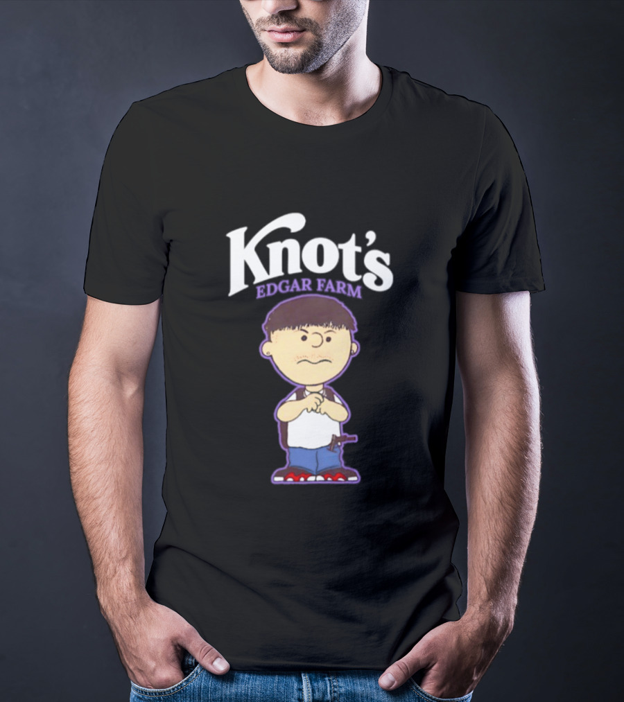 Knot's Edgar Farm Peanuts Charlie Brown T-Shirt