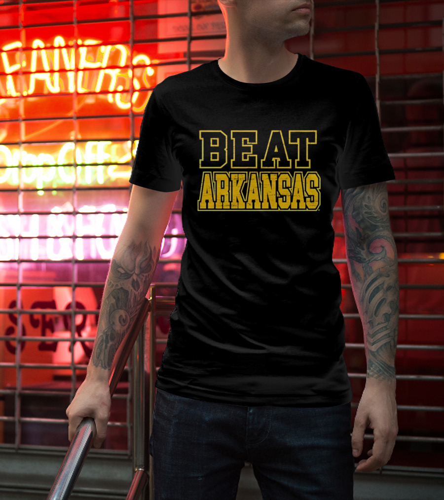 Missouri Tigers Beat Arkansas Rivalry Game Victory T-Shirt