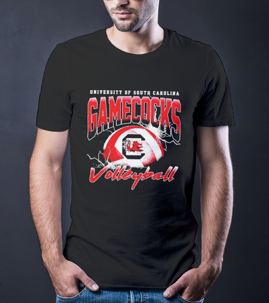 University Of South Carolina Gamecocks Volleyball Team T-Shirt