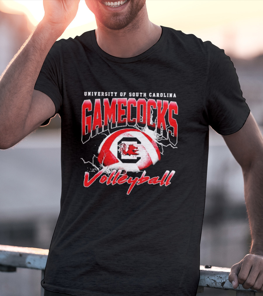 University Of South Carolina Gamecocks Volleyball Team T-Shirt