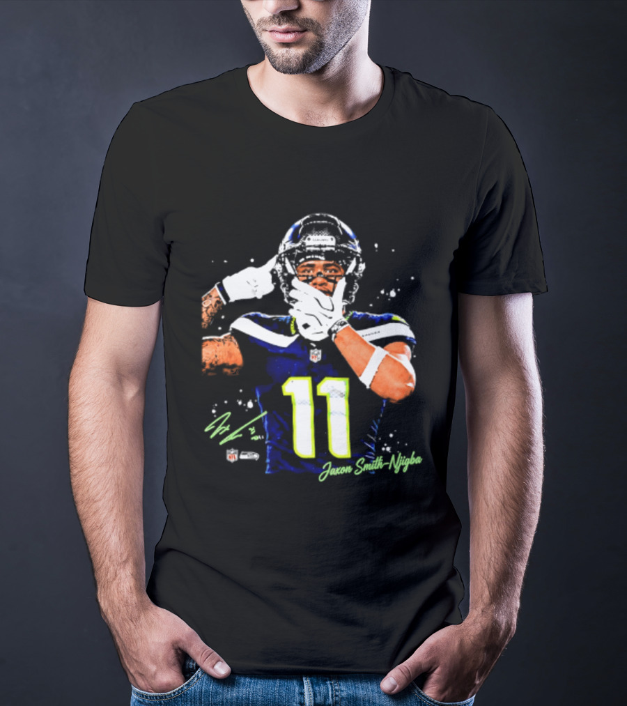 Seattle Seahawks Jaxon Smith Njigba Number 11 T-Shirt