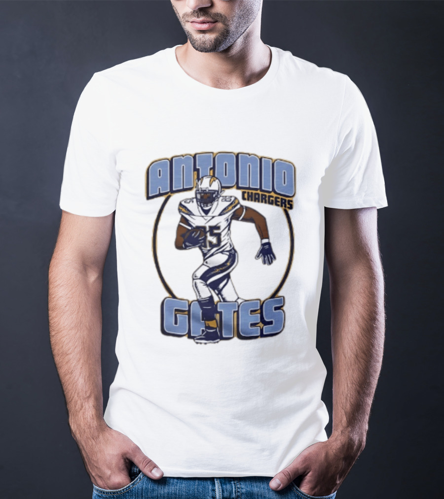 Antonio Gates Chargers Football Player T-Shirt