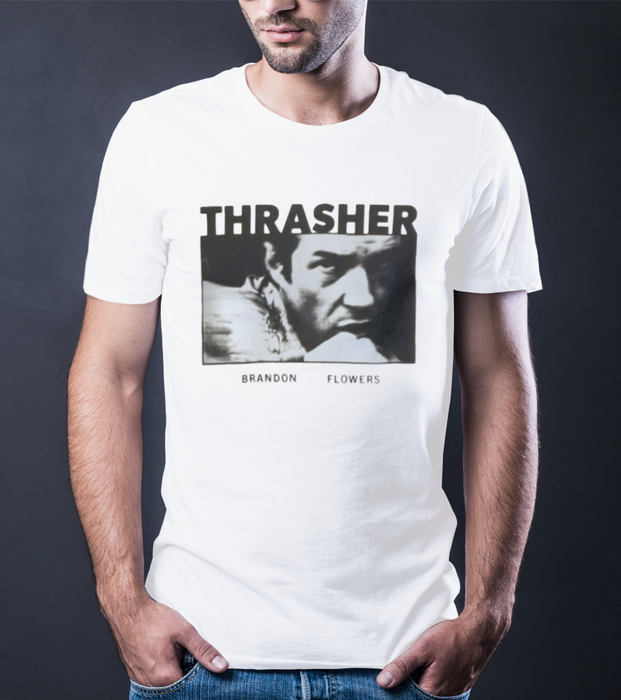 Brandon Flowers Thrasher 2026 Tour Dates T-Shirt