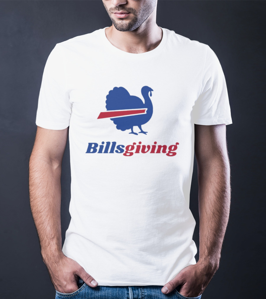Buffalo Bills Turkey Billsgiving Thanksgiving T-Shirt