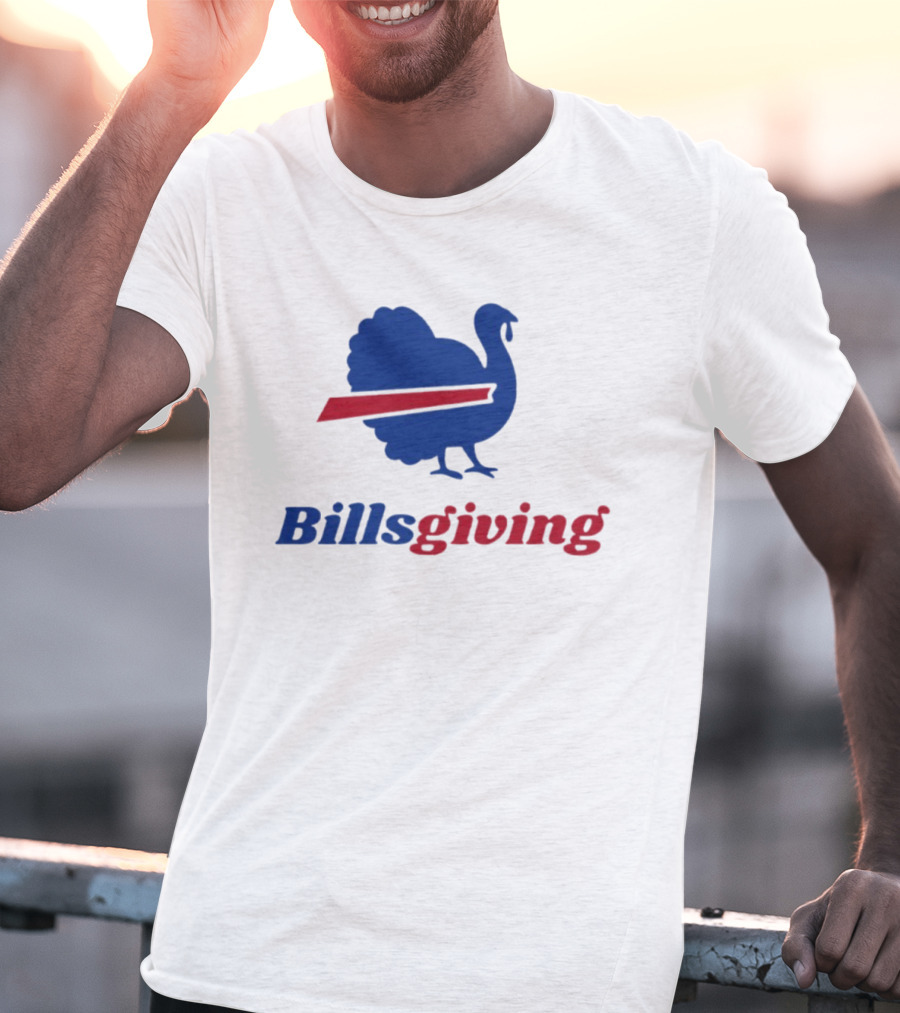 Buffalo Bills Turkey Billsgiving Thanksgiving T-Shirt