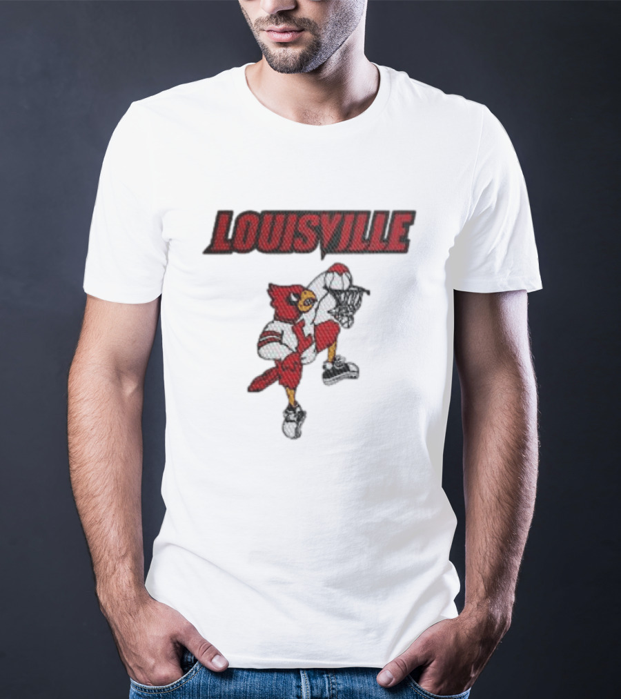 Louisville Cardinals Basketball 2026 White Jersey T-Shirt