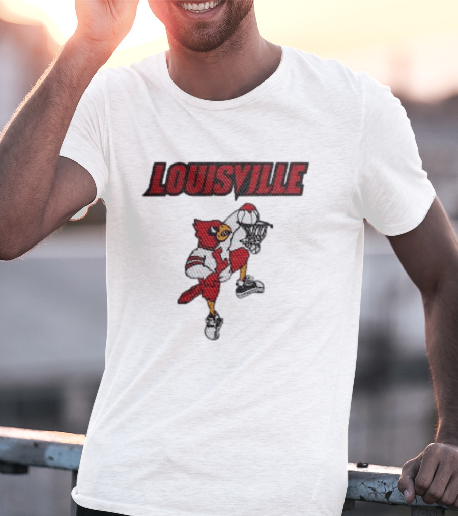 Louisville Cardinals Basketball 2026 White Jersey T-Shirt