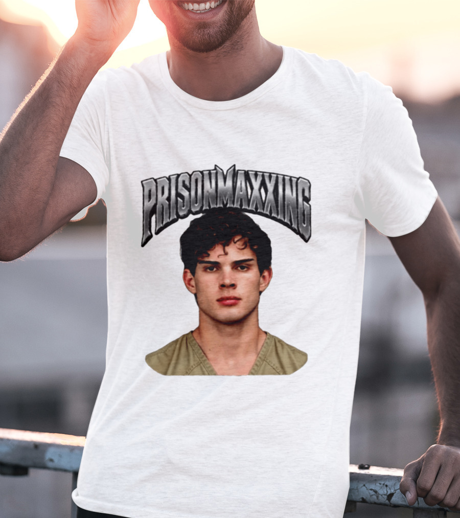 Prisonmaxxing Internet Meme Shot Concept T-Shirt