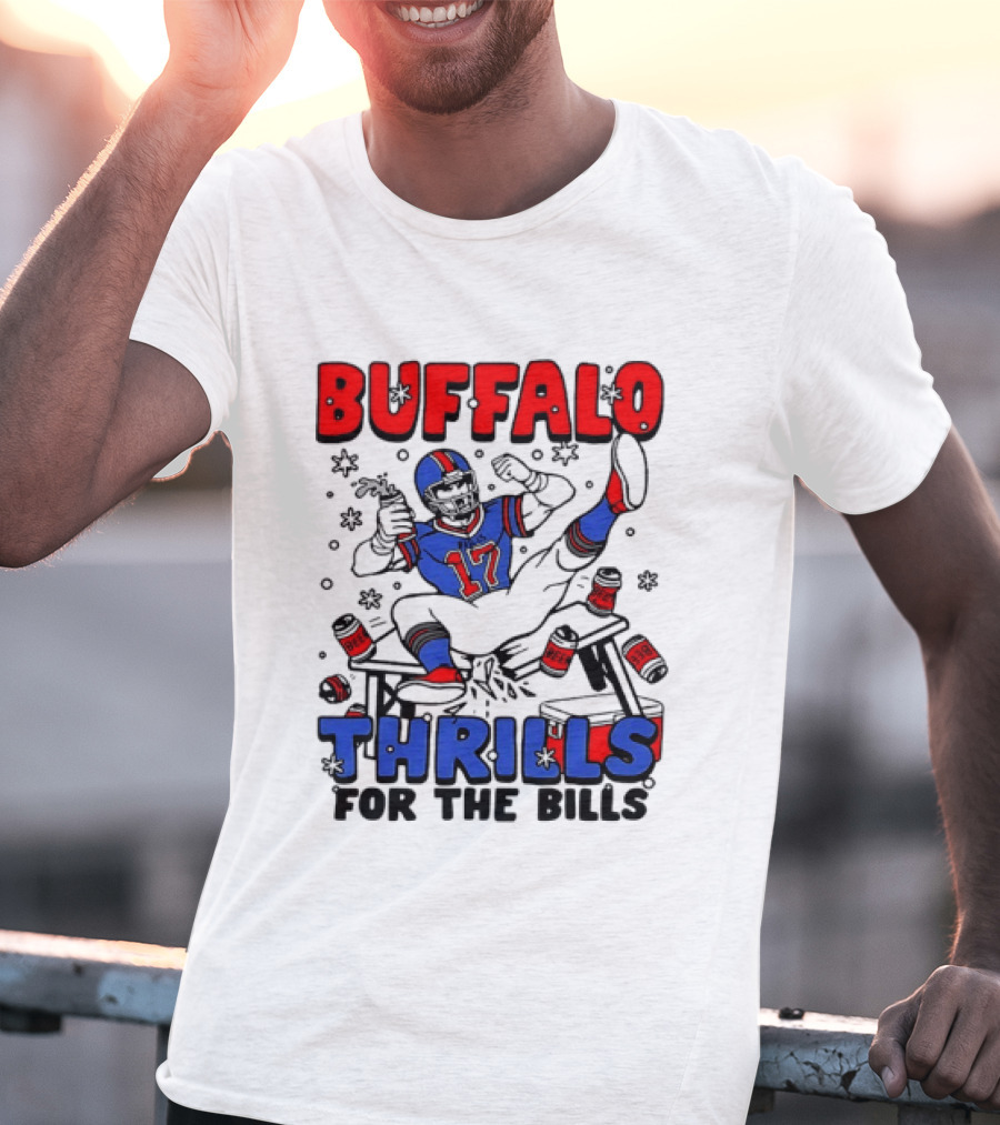 Buffalo Thrills For The Bills Football Celebration T-Shirt