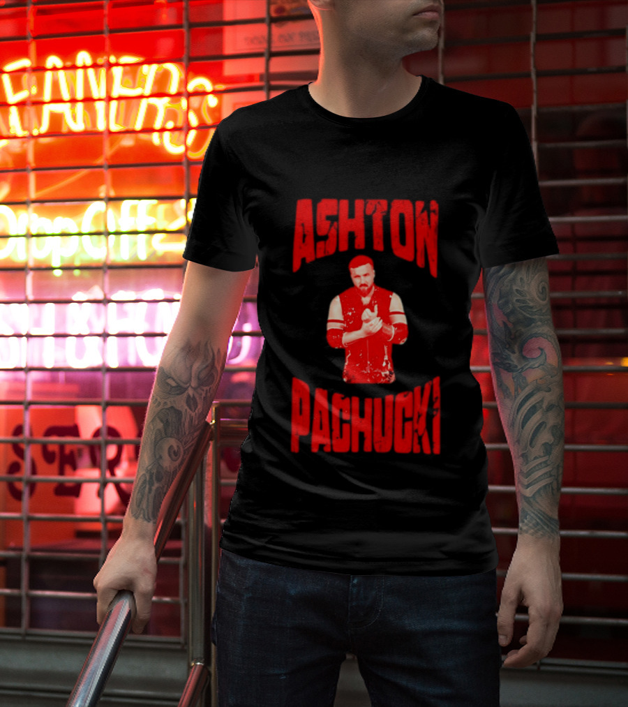 Ashton Pachucki Red Vest Visual Portrait Ashton Pachucki T-Shirt