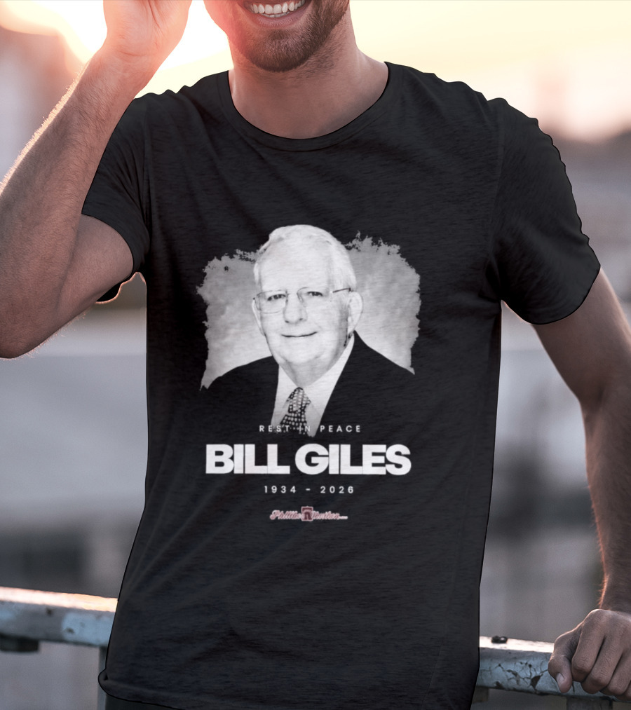 Bill Giles Rest In Peace 1934 2026 Phanatic Forever Friends T-Shirt