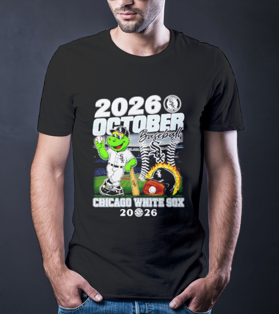 2026 October Chicago White Sox Postseason Baseball T-Shirt