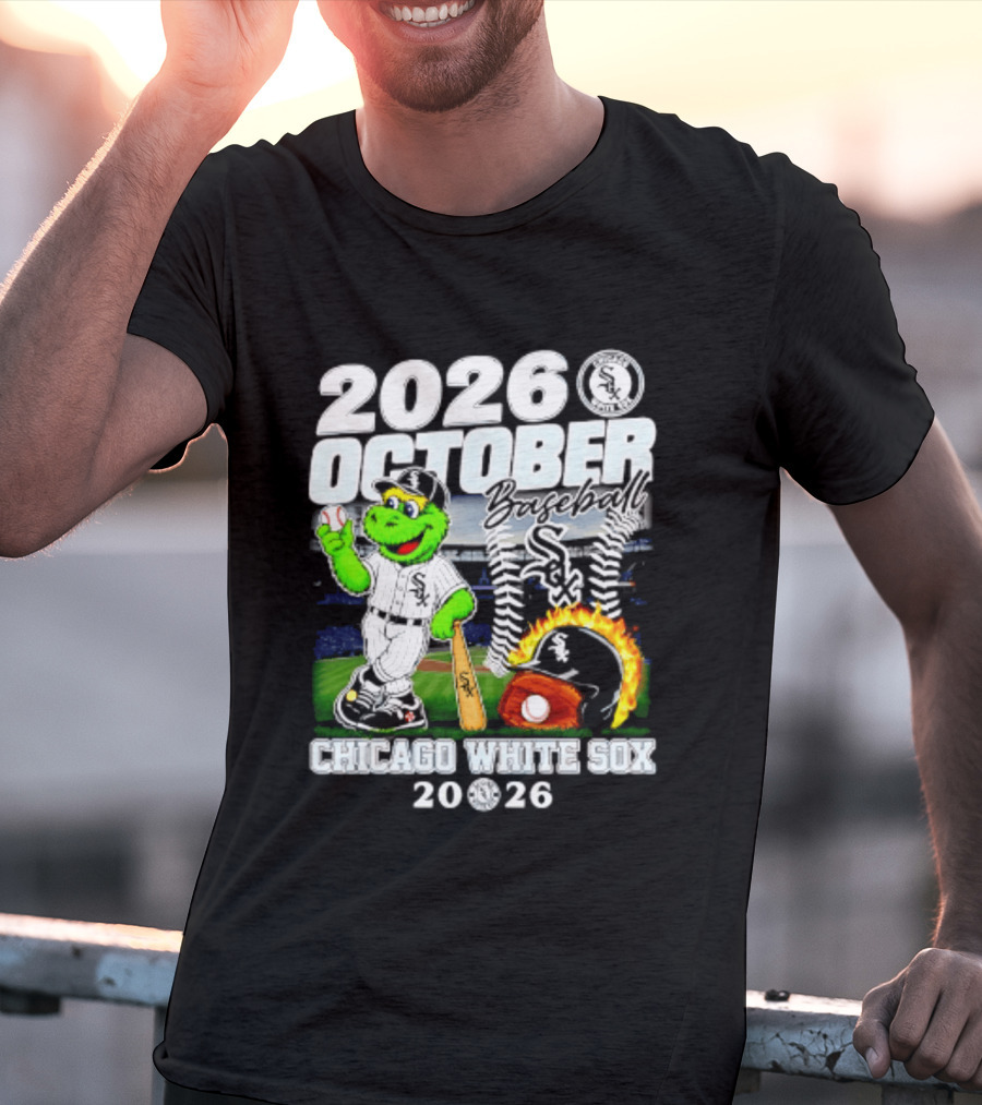 2026 October Chicago White Sox Postseason Baseball T-Shirt