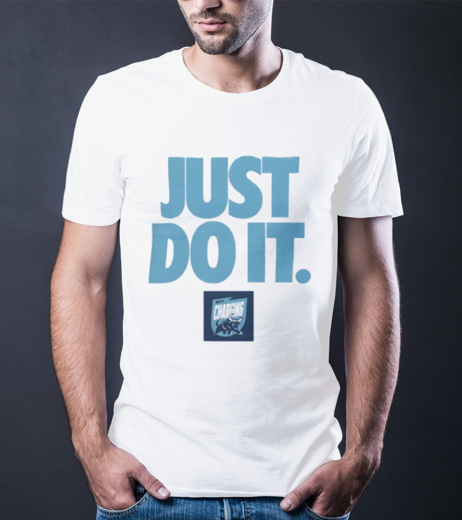 New York Charging Just Do It Bull T-Shirt
