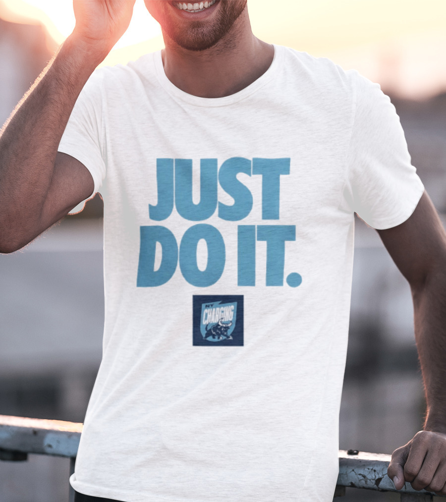 New York Charging Just Do It Bull T-Shirt