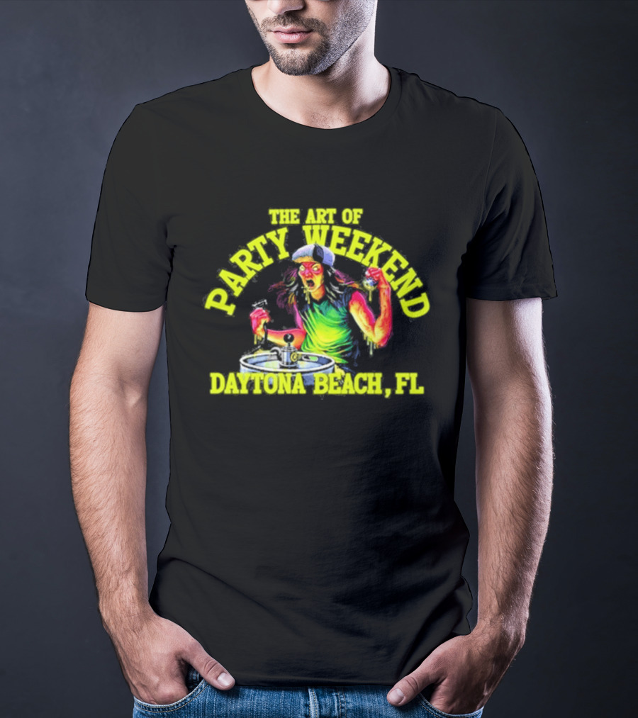 Party Weekend 2026 Daytona Beach Florida Municipal Waste T-Shirt