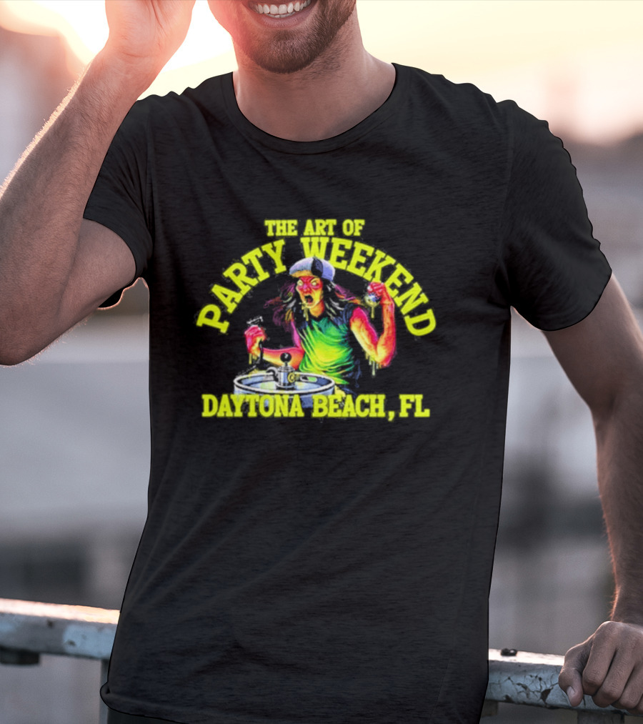 Party Weekend 2026 Daytona Beach Florida Municipal Waste T-Shirt