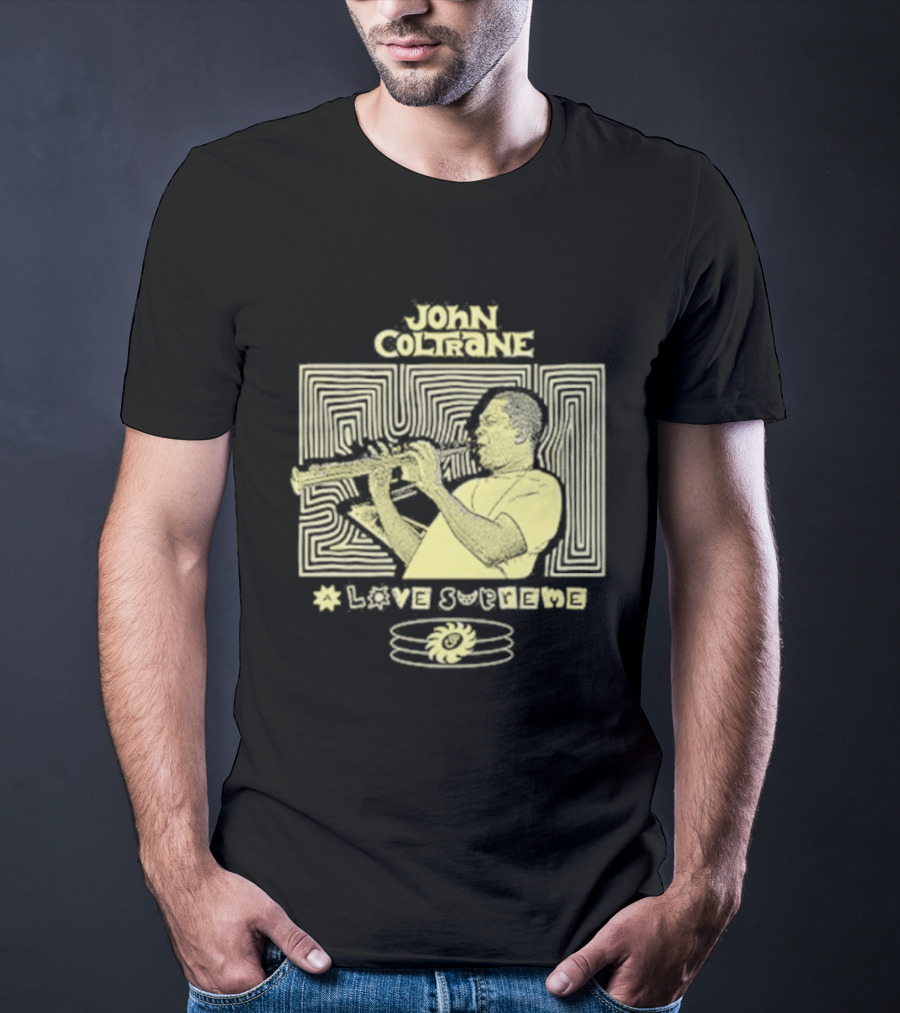 John Coltrane Live Supreme Jazz Iconic Performance T-Shirt