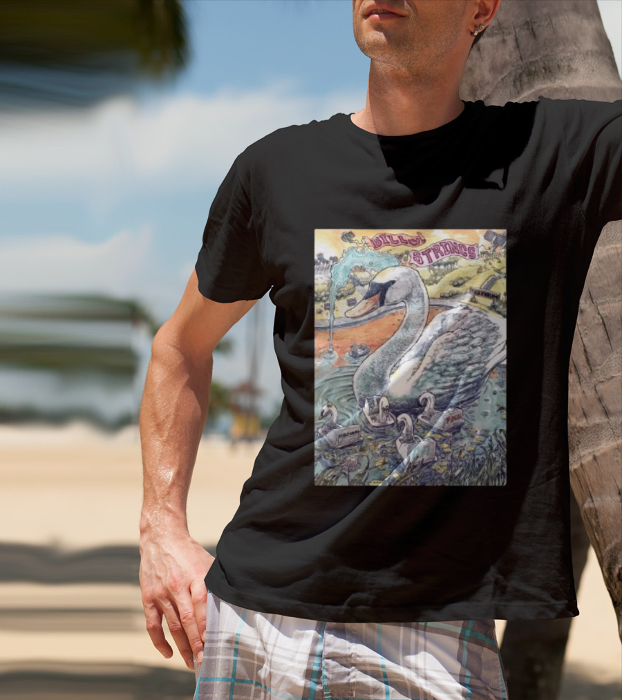 Billy Strings Live Swan Art Inglewood September 26 2026 T-Shirt