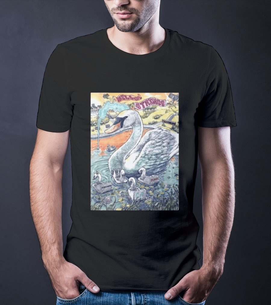 Billy Strings Live Swan Art Inglewood September 26 2026 T-Shirt