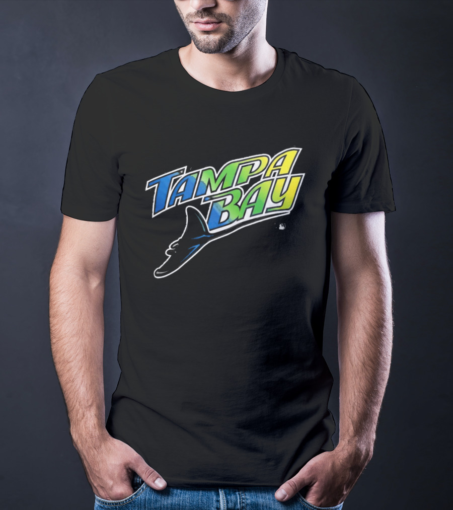 Tampa Bay Rays 2026 Classic Vibrant Logo With Manta Ray Element T-Shirt