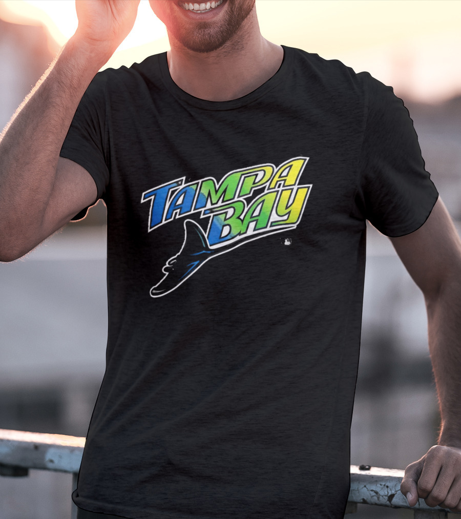 Tampa Bay Rays 2026 Classic Vibrant Logo With Manta Ray Element T-Shirt