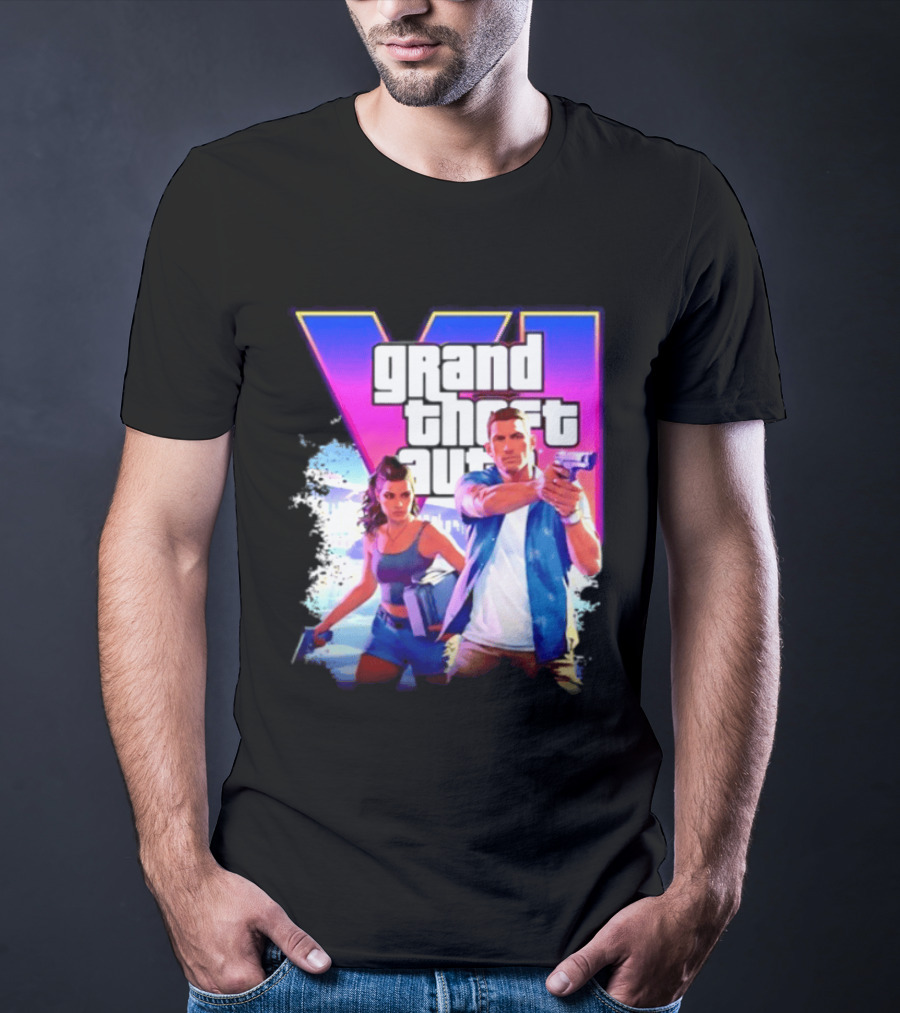 Grand Theft Auto VI GTA 6 Rockstar Games T-Shirt