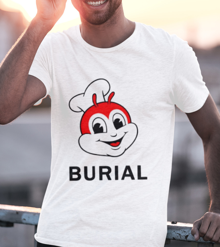 Jollibee Burial Fast Food Electronic Music T-Shirt