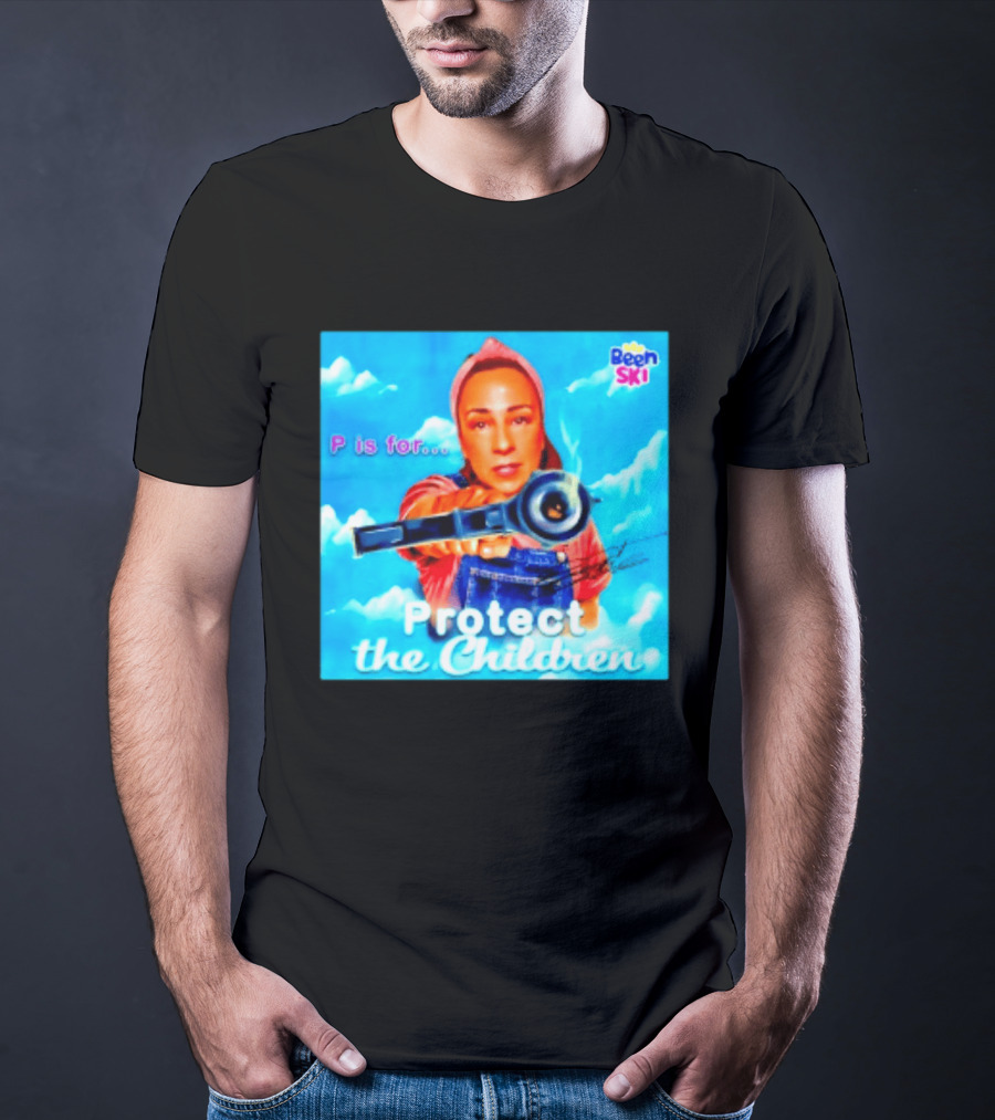 P Is For Protect The Children Been Ski T-Shirt