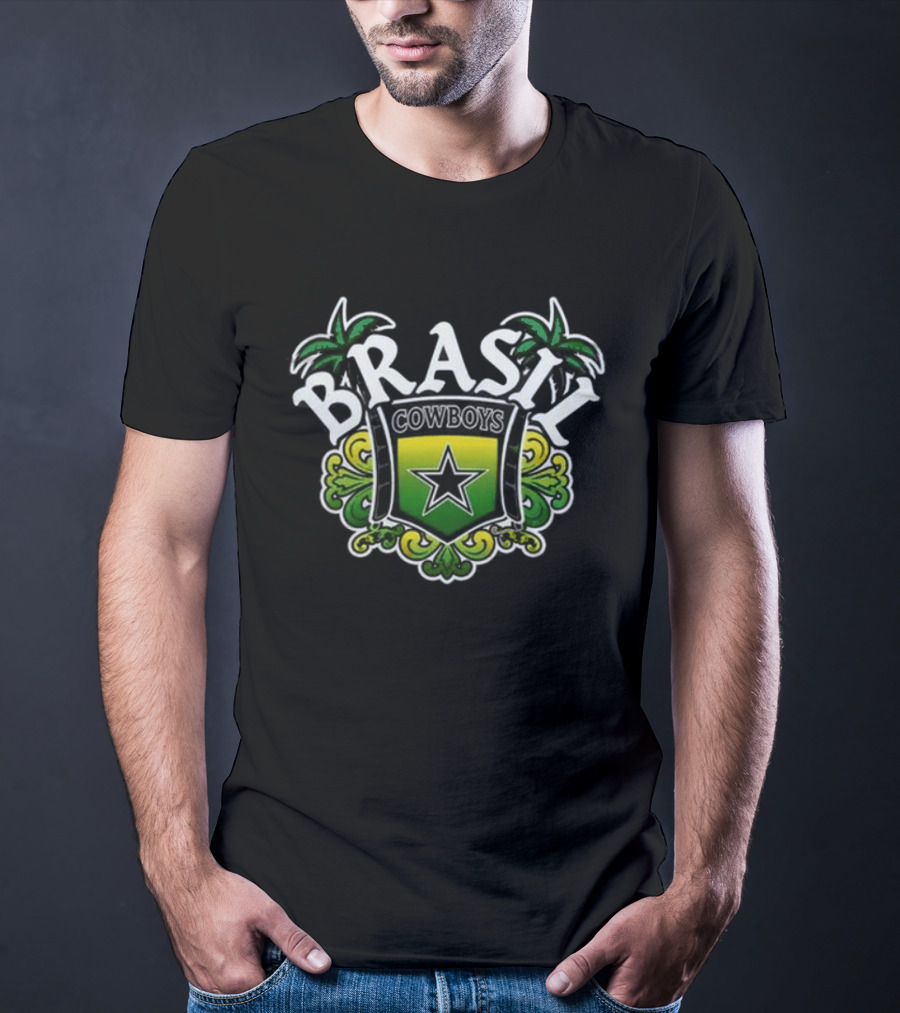 Dallas Cowboys Brazil Tropical Star 2026 T-Shirt