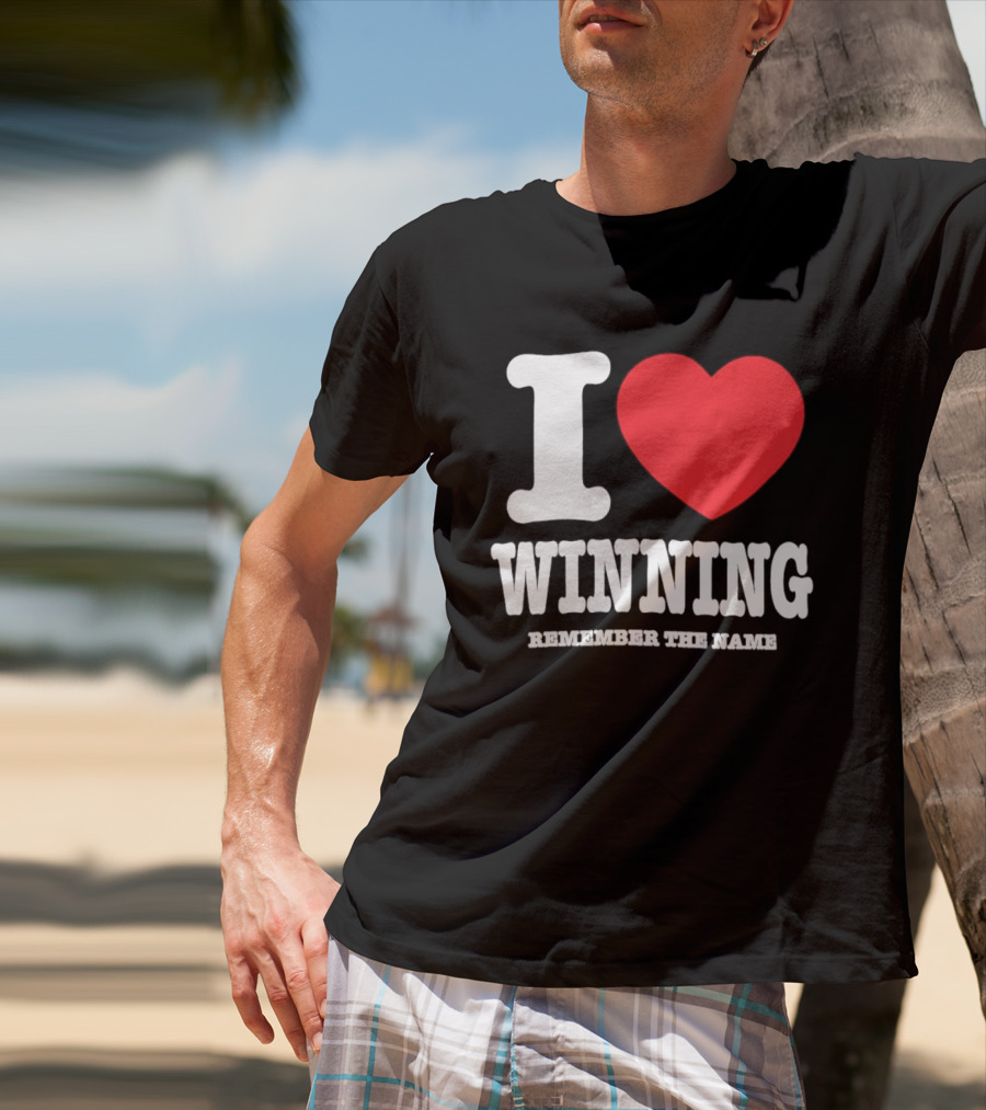 I Love Winning Remember The Name Donovan Ezeiruaku T-Shirt